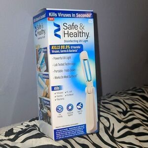 Safe & healthy portable disinfecting uv light